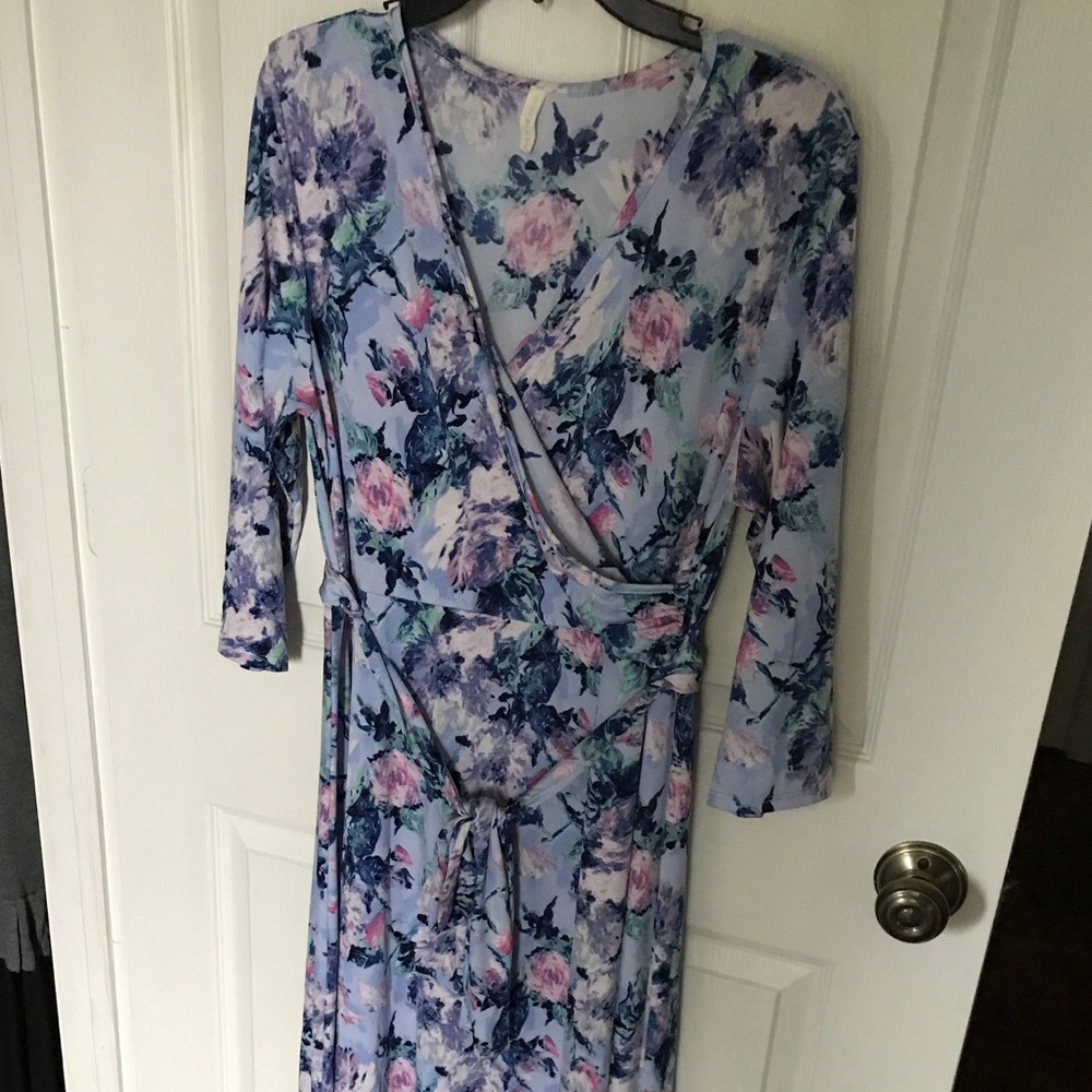 Pinkblush maternity maxi dress